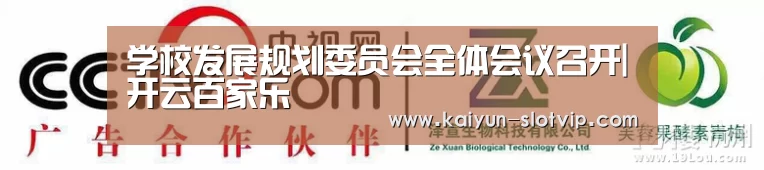 学校发展规划委员会全体会议召开|开云百家乐(图2) 开云娱乐